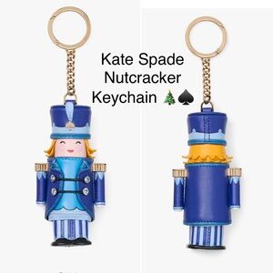Kate Spade Oh What Fun 3D Nutcracker Key Chain Novelty